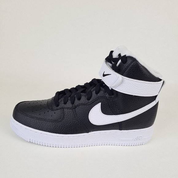 Nike Other - Nike Air Force 1 High '07 Shoes Black White Men's New